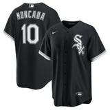Men's Chicago White Sox Yoan Moncada Nike Black Alternate Replica Player Name Jersey - Pro Jersey Sports