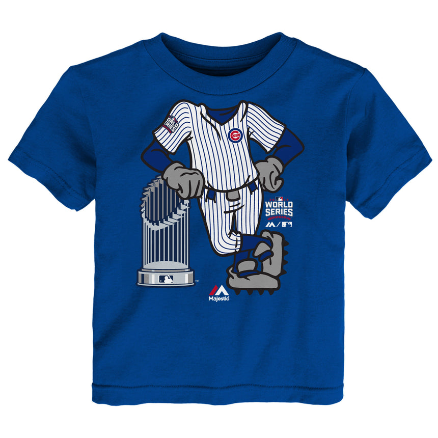 Majestic Chicago Cubs Infant Royal 2016 World Series Champions Catcher T-Shirt - Pro Jersey Sports