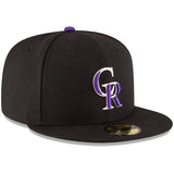 New Era MLB Colorado Rockies Game Authentic Collection On Field 59Fifty Fitted Hat - Pro Jersey Sports