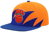 New York Knicks HWC Sharktooth Mitchell & Ness Snapback Hat - Pro Jersey Sports