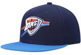 Oklahoma City Thunder 2-Tone 2.0 Mitchell & Ness Snapback Hat - Pro Jersey Sports