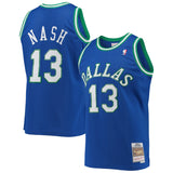 Men's Dallas Mavericks Steve Nash Mitchell & Ness Blue 1998-99 Hardwood Classics Swingman Jersey - Pro Jersey Sports