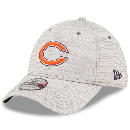 Men's Chicago Bears New Era Gray 2022 NFL Training Camp Official Coach 39THIRTY Flex Hat - Pro Jersey Sports