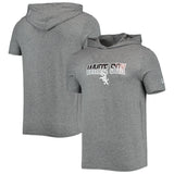 Men's Chicago White Sox New Era Heathered Gray Hoodie T-Shirt - Pro Jersey Sports