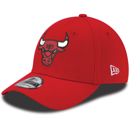 Men's Chicago Bulls New Era Red NBA Team Classic 39THIRTY Flex Hat - Pro Jersey Sports