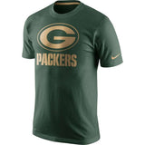 Green Bay Packers Superbowl 50 Gold Logo Tee - Pro Jersey Sports