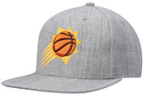 Phoenix Suns Gray Heather 2.0 Mitchell & Ness Snapback Hat - Pro Jersey Sports