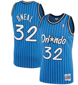 Men’s Shaquille O’Neal Orlando Magic 1994-95 Blue Swingman Replica Jersey By Mitchell & Ness - Pro Jersey Sports