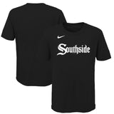 Kids Chicago White Sox City Connect Child Nike Black Wordmark T-Shirt - Pro Jersey Sports