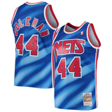 Men's Derrick Coleman New Jersey Nets Mitchell & Ness 1990-91 Hardwood Classics Swingman Jersey - Blue - Pro Jersey Sports