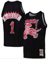 Men's Toronto Raptors Tracy McGrady Black Team Color Swingman Jersey by Mitchell & Ness - Pro Jersey Sports