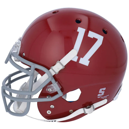 Alabama Crimson Tide 17 Where Legends Are Made Schutt Authentic Helmet