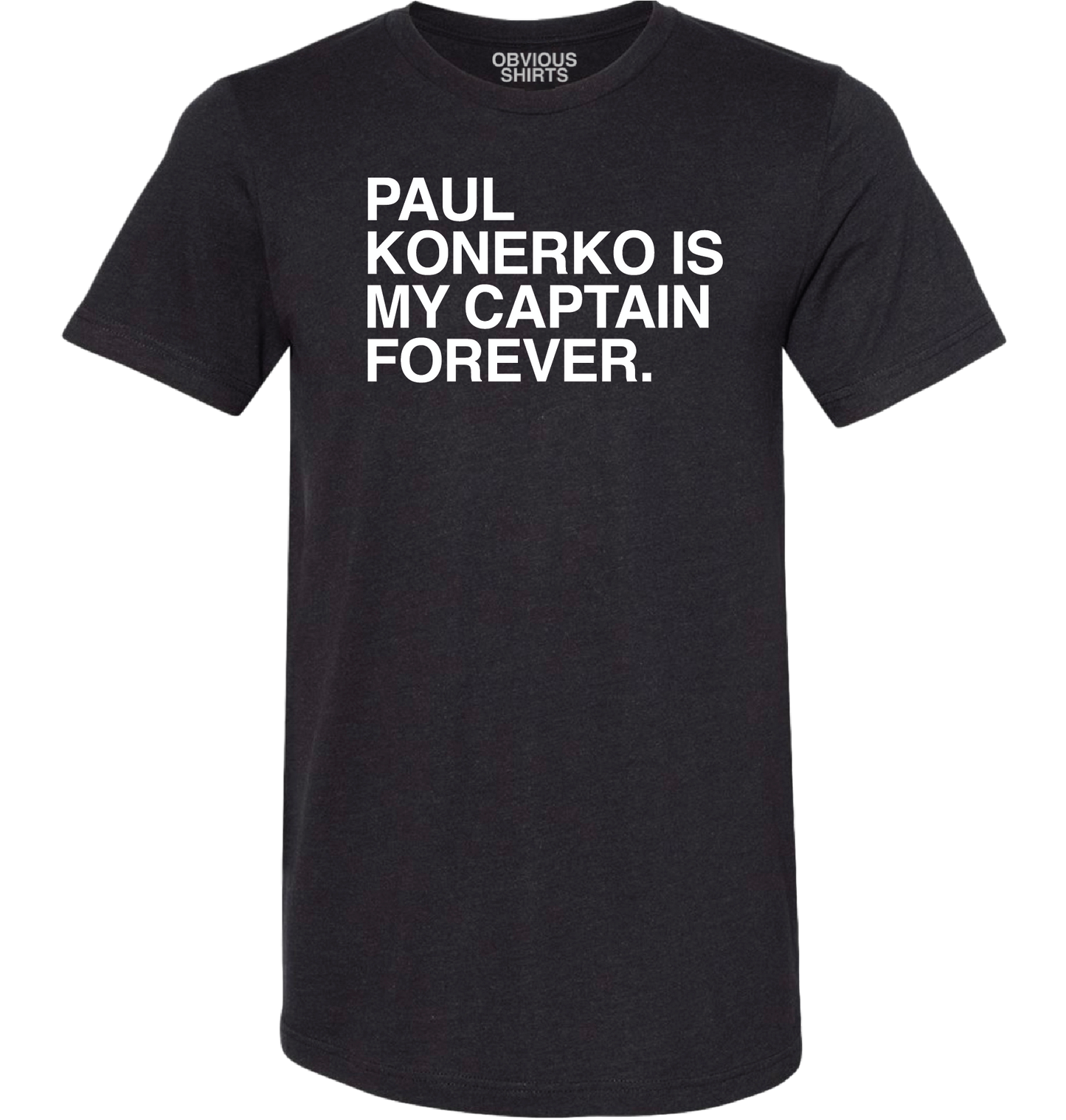 Men's Obvious Shirts Chicago White Sox "Paul Konerko Is My Captain Forever." Tee