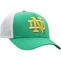 Men's Notre Dame Fighting Irish Top of the World Victory Green/White Trucker Snapback Hat