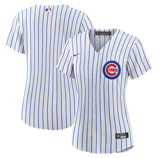 Women's Chicago Cubs Nike White Home Replica Team Jersey - Pro Jersey Sports