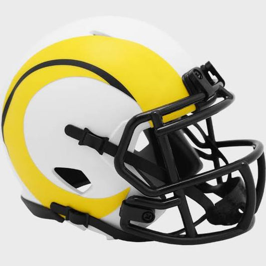 NFL Los Angeles Rams Lunar Eclipse Alternate Riddell Mini Helmet
