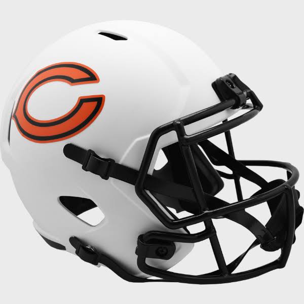 Chicago Bears Full Size Lunar Eclipse Alternate Replica Speed Helmet